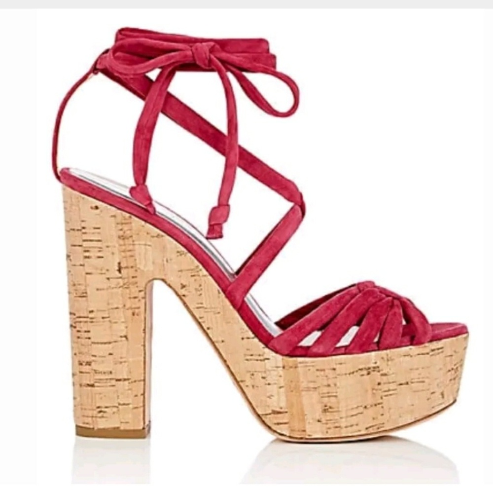 Alchimia Di Ballin Suede Platform Sz 7